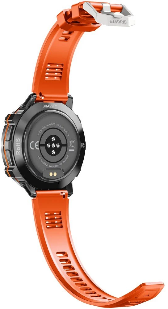 Išmanusis laikrodis MĘSKI GRAVITY GT42-5 - AMOLED, DODATKOWA BRANSOLETA (sg056e)