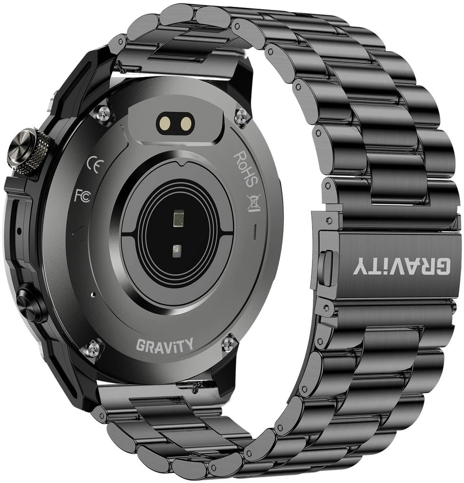 Išmanusis laikrodis MĘSKI GRAVITY GT46-1 - AMOLED, DODATKOWA BRANSOLETA(sg055a)