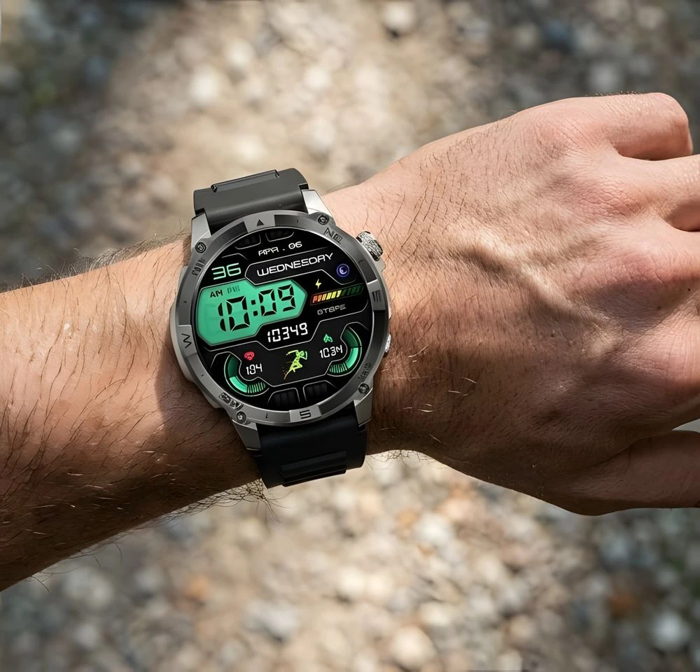 Išmanusis laikrodis MĘSKI GRAVITY GT46-3 - AMOLED, DODATKOWA BRANSOLETA (sg055c)
