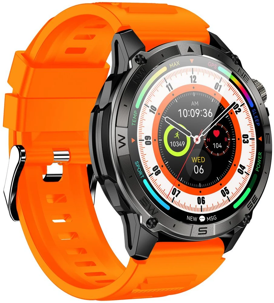 Išmanusis laikrodis MĘSKI GRAVITY GT46-4 - AMOLED, DODATKOWA BRANSOLETA (sg055d)