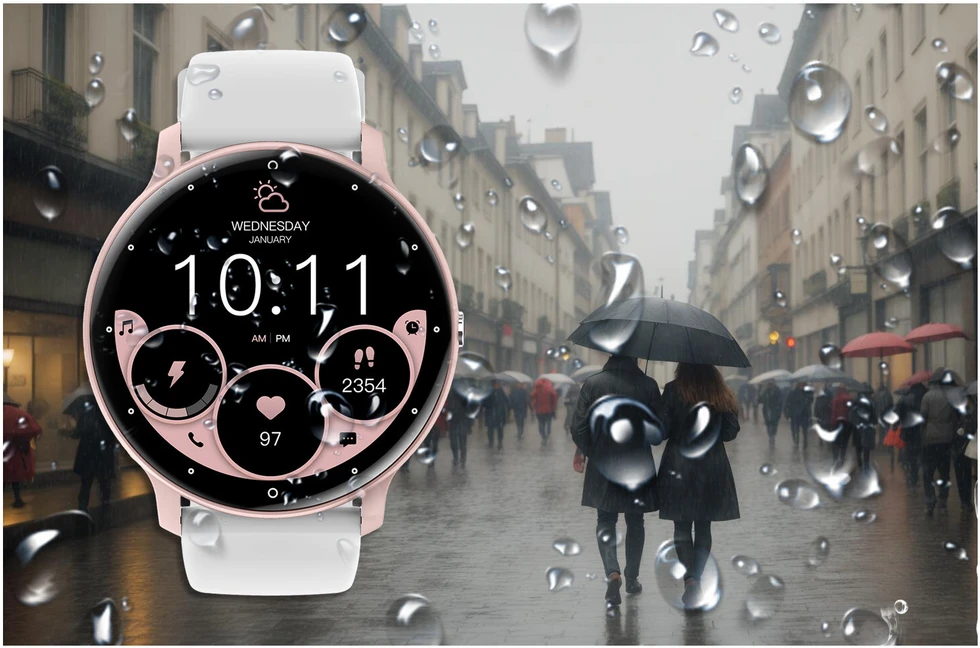 Išmanusis laikrodis UNISEX GRAVITY GT1-6 PRO - BLUETOOTH RYŠIAI, PAPILDOMAS PASAGE (sg027f)