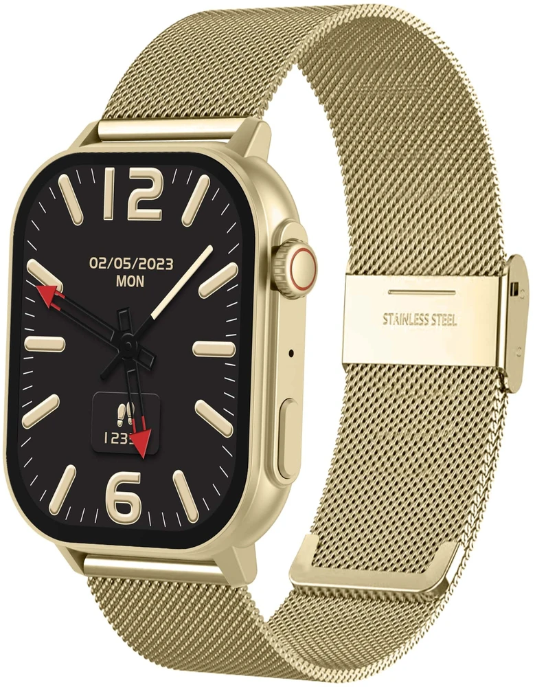 Išmanusis laikrodis UNISEX GRAVITY GT15-6 - BLUETOOTH RYŠIAI, PAPILDOMAS PRAĖJIMAS (sg029f)