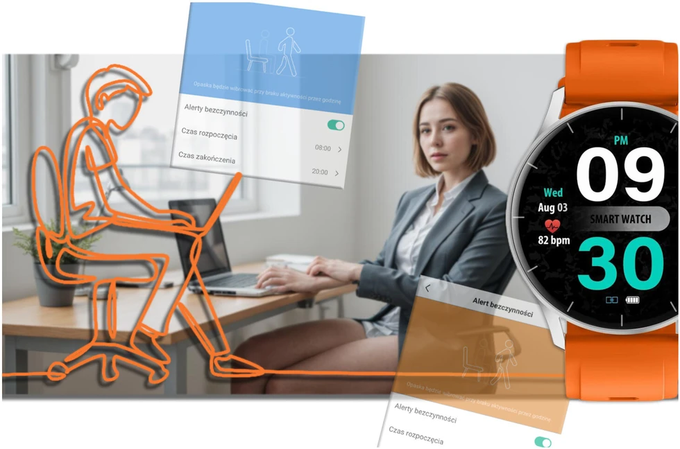 Išmanusis laikrodis unisex GRAVITY GT2-8 - BLUETOOTH, (sg019h)