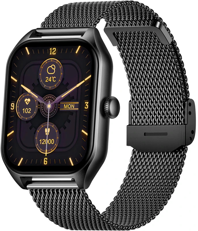 Išmanusis laikrodis Rubicon RNCF03, juoda