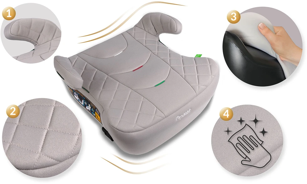 Automobilinė kėdutė, paaukštinimas Isofix 22–36 kg Louis Nukido 710202