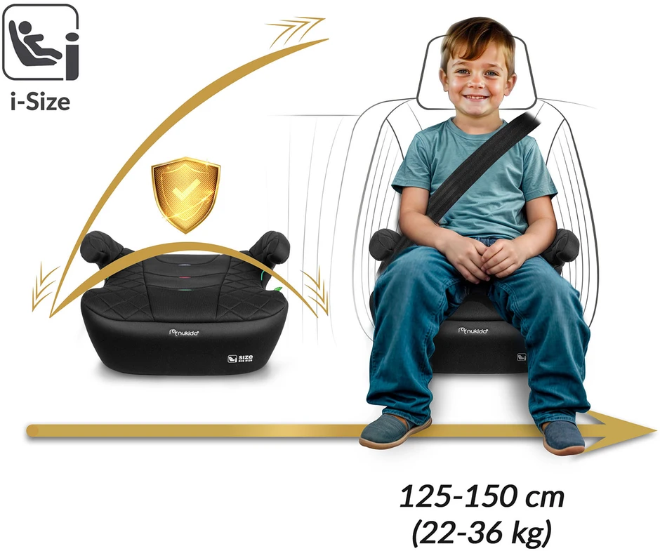 Automobilinė kėdutė, paaukštinimas Isofix 22–36 kg Louis Nukido 710200