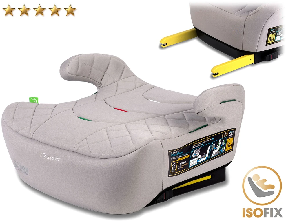 Automobilinė kėdutė, paaukštinimas Isofix 22–36 kg Louis Nukido 710202