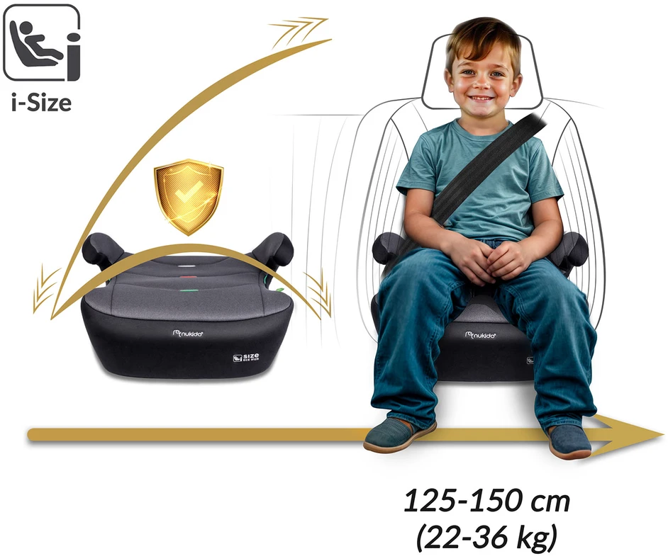 Automobilinė kėdutė, paaukštinimas Isofix 22–36 kg Louis Nukido 710201