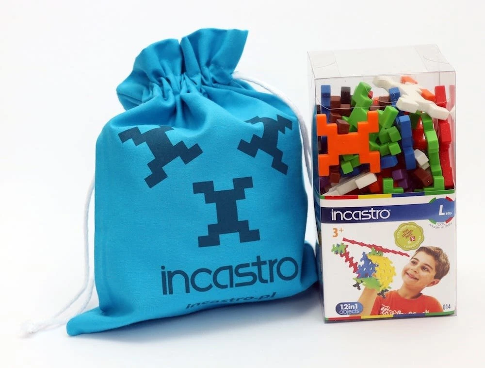 Italija Incastro Cube M 40 dalių konstruktorius vaikams nuo 3 metų, lavina loginį mąstymą ir kantrybę