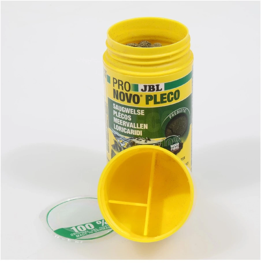JBL Aqua JBL ProNovo Pleco wafers 100 ml akvariumo žuvims