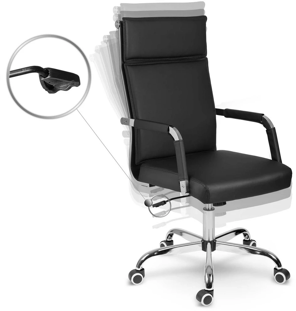 Sofotel Biuro kėdė, ergonomiško dizaino, su galvos atrama, juoda žaidimų kėdė, reguliuojamo aukščio, patogi stalo kėdė