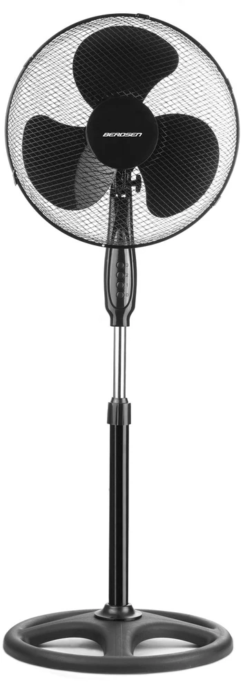 Berdsen 355010 grindų ventiliatorius, juodas