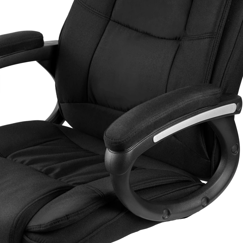 Sofotel Biuro kėdė, ergonomiškas dizainas, patogus sėdėjimas, reguliuojamas aukštis, juoda medžiaga