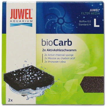 Juwel bioCarb L aktyvintos anglies filtras 13x13x2,5 cm