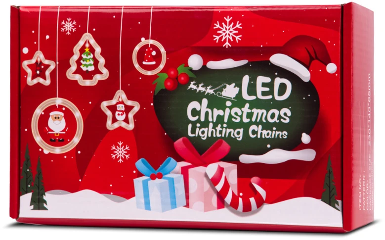 LED Kalėdų eglutės paveikslėlio uždangos lemputės 3 m 10 USB lempučių