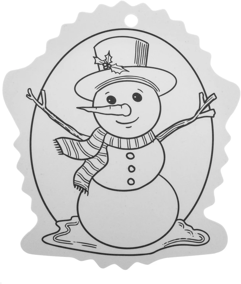 Jokomisiada Christmas medžio hangers coloring page