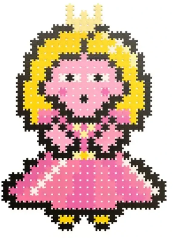 Konstruktorių rinkinys Meli Minis Princesės 3in1, 1000 detalių, vaikams nuo 3 metų, mergaitiškų spalvų