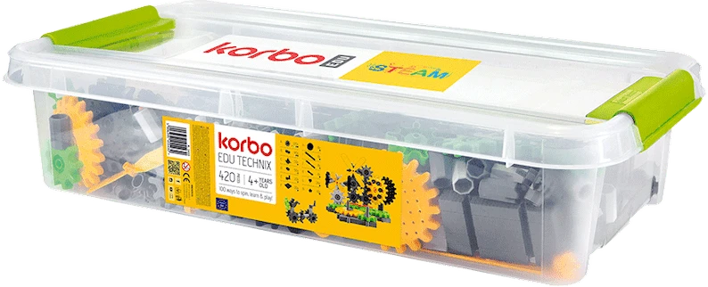 Konstruktorius Korbo EDU Technix 420 el.