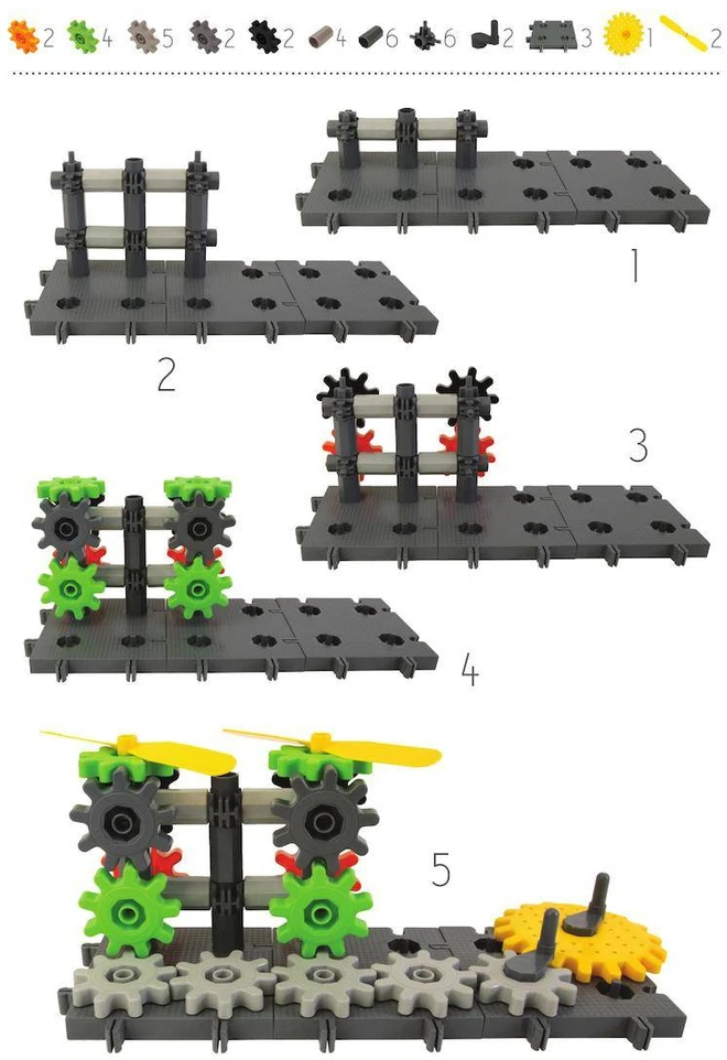 Konstruktorius Korbo EDU Technix 420 el.