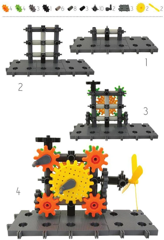 Konstruktorius Korbo EDU Technix 420 el.