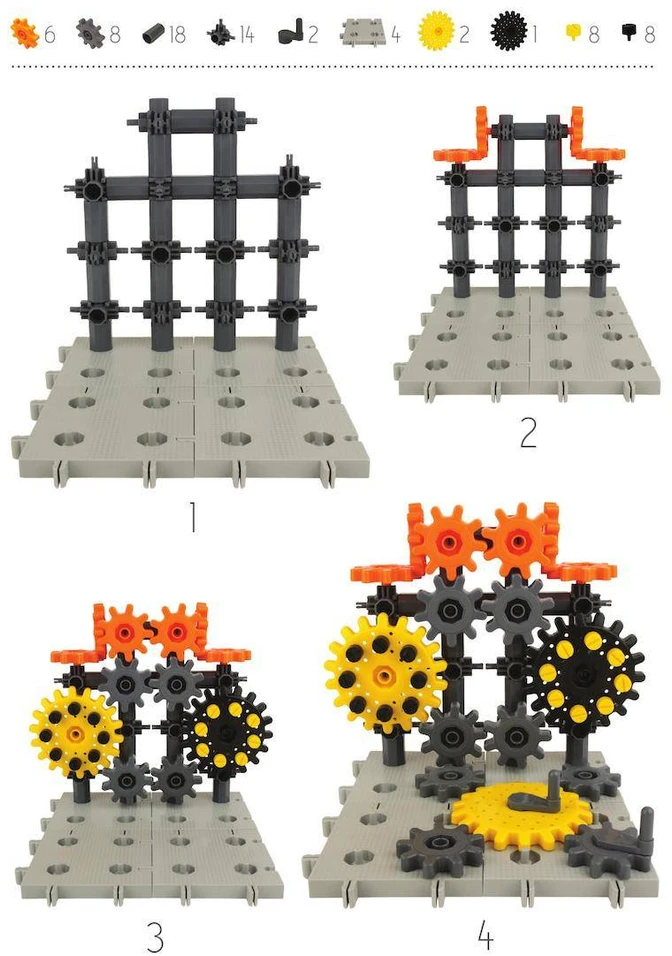 Konstruktorius Korbo EDU Technix 420 el.