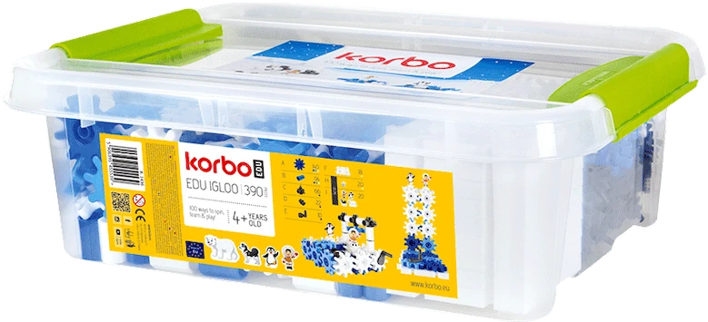 Konstruktorius Korbo EDU Iglo 390 el.
