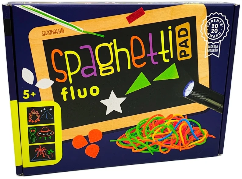 Interaktyvus Korbo Spaghetti Fluo rinkinys