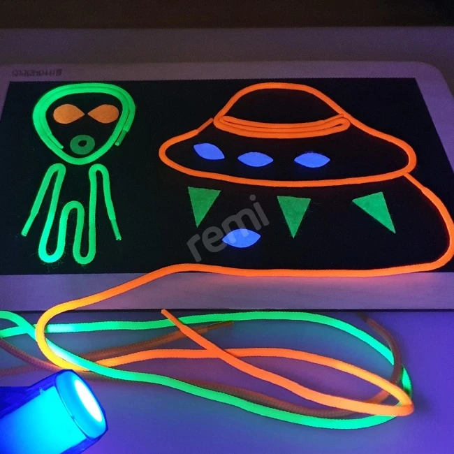 Interaktyvus Korbo Spaghetti Fluo rinkinys
