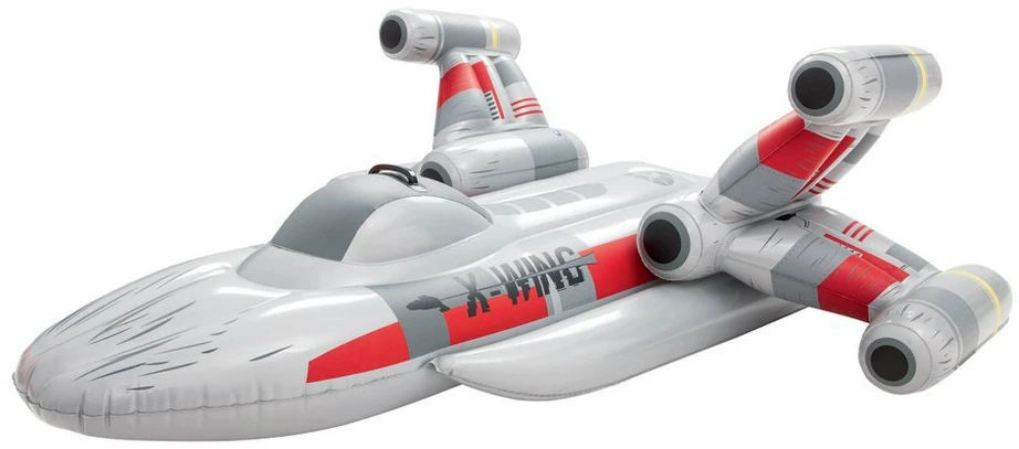 BESTWAY Pripučiamas plaustas Star Wars Fighter 150x140cm