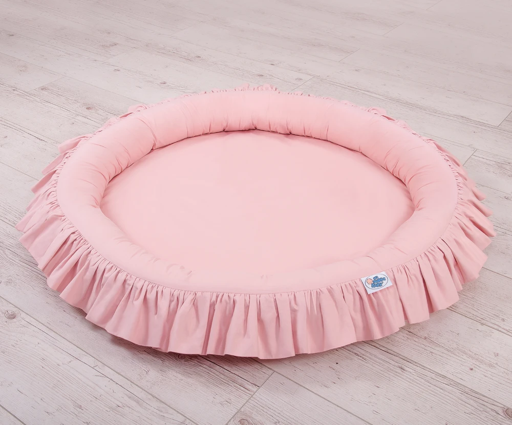 My Sweet Baby Lizdelis su raukiniais – pastelinis rožinis