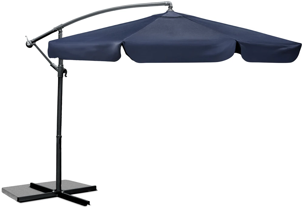 Lankstomas 6 segmentų 350 cm sodinis skėtis su dėklu Plonos PL-880