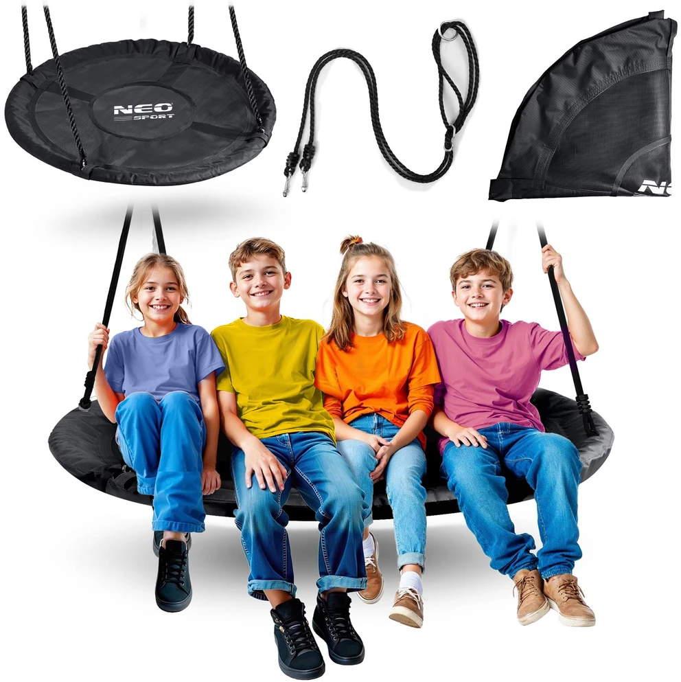 Gandro lizdo sūpynės Neo-Sport NS-103 120 cm