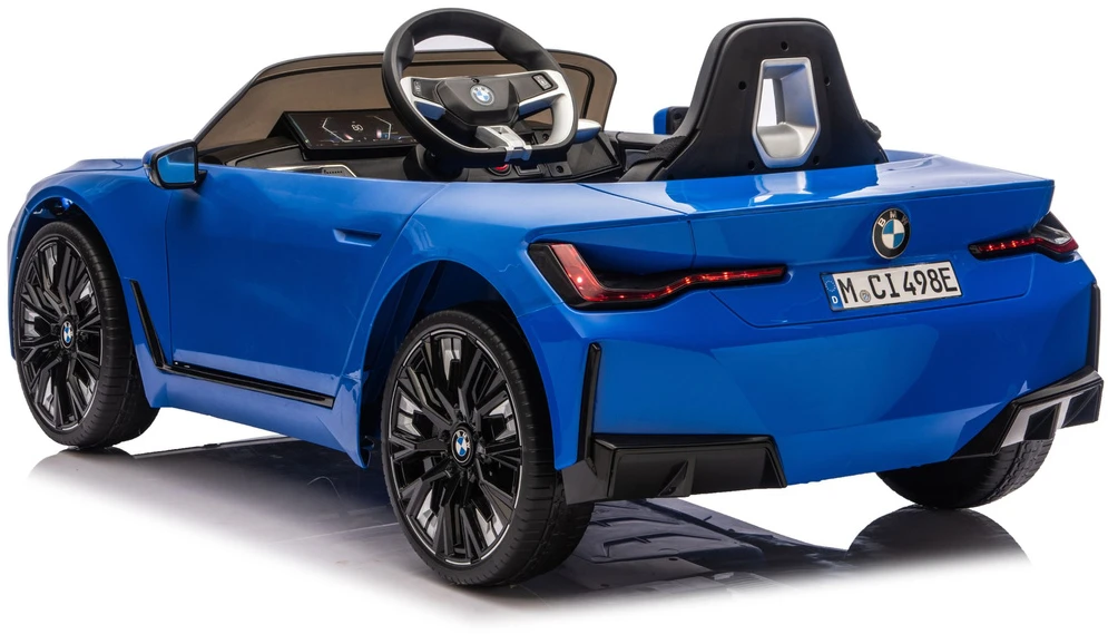 Lean Cars Vaikiškas elektrinis automobilis BMW i4 4x4 JE1009 mėlynas