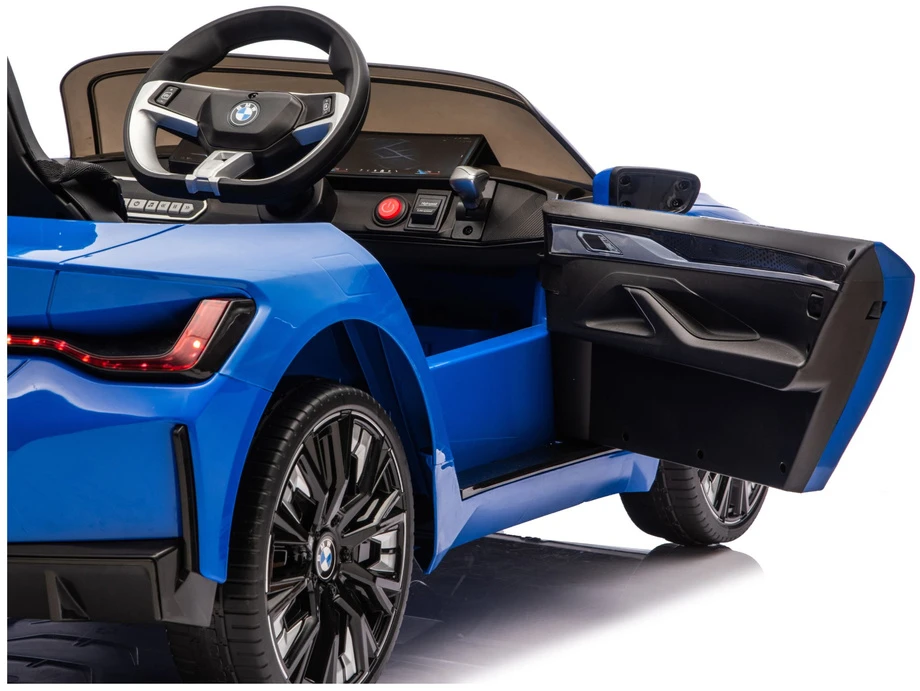 Lean Cars Vaikiškas elektrinis automobilis BMW i4 4x4 JE1009 mėlynas