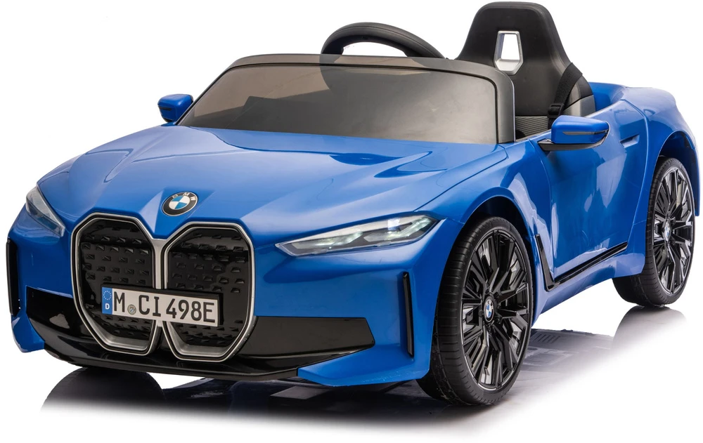 Lean Cars Vaikiškas elektrinis automobilis BMW i4 4x4 JE1009 mėlynas