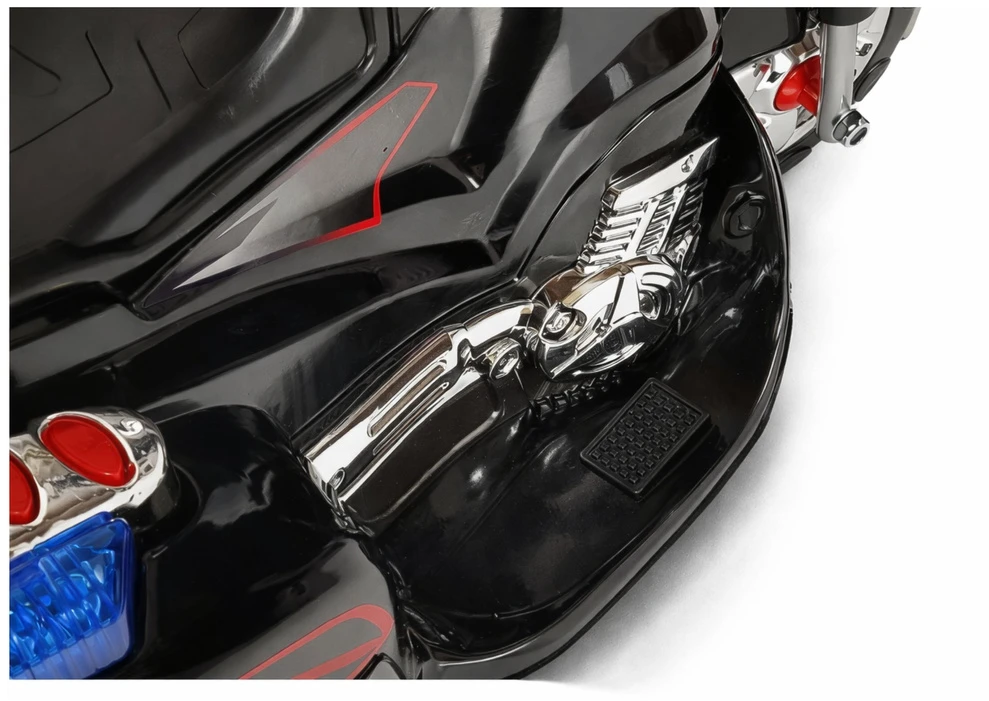 Lean Cars Elektrinis motociklas juodas