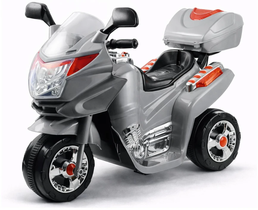 Lean Cars Akumuliatorinis sidabrinis motociklas HC8051
