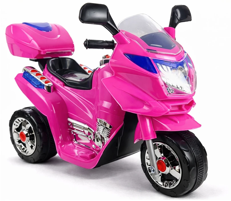 Lean Cars Akumuliatorinis rožinis motociklas HC8051