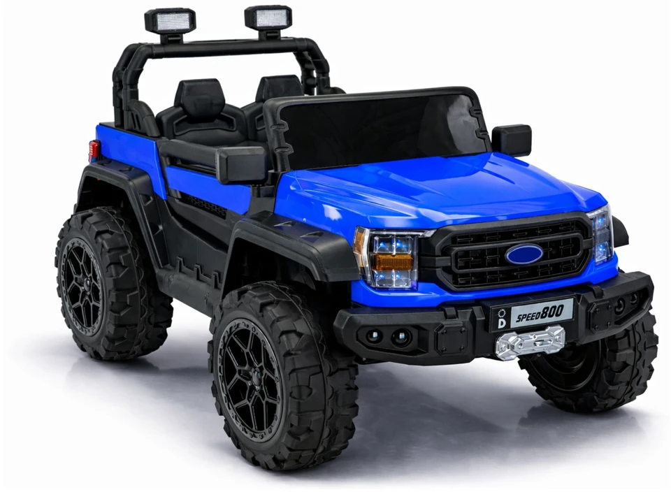 Lean Cars 4x4 vaikiškas automobilis mėlynas 22F 12V10Ah