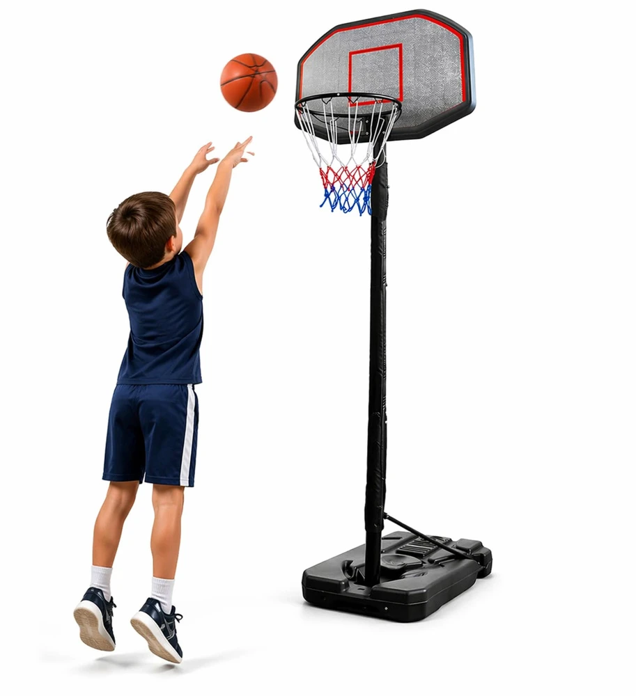 Lean Sport Reguliuojamas krepšinio lankas, 200-300cm