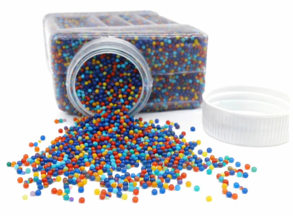 Lean Toys Hidrogelinės granulės 7–8 mm 50 000 vnt.