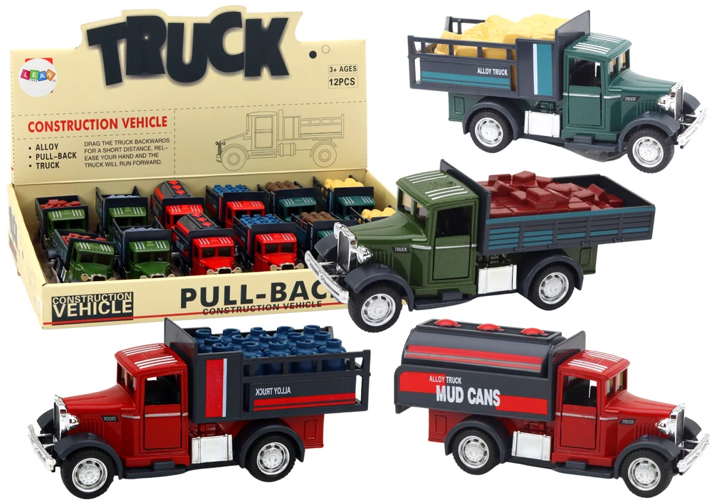 Žaislinis furgonas su garso ir šviesų efektais Lean Toys