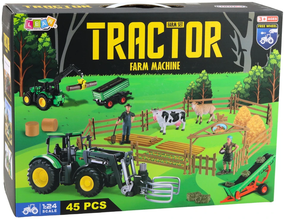 Lean Toys Fermos rinkinys 45 vnt.