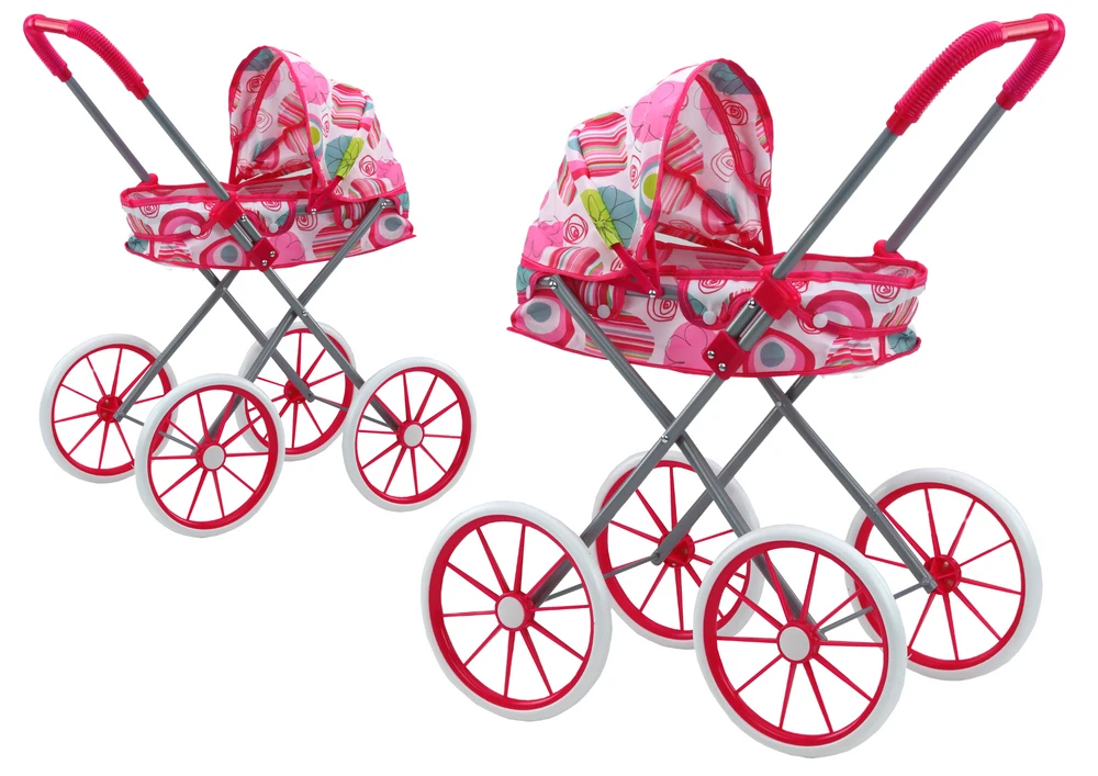 Lėlių vežimėlis Lean Toys, 61x48x28,5 cm