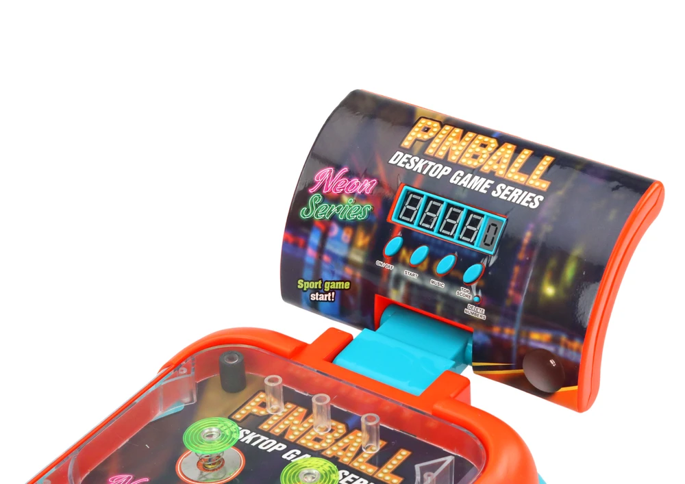 Lean Toys LED Pinbolas su Garso Efektais ir SkaitmenineRezultatu Lenta