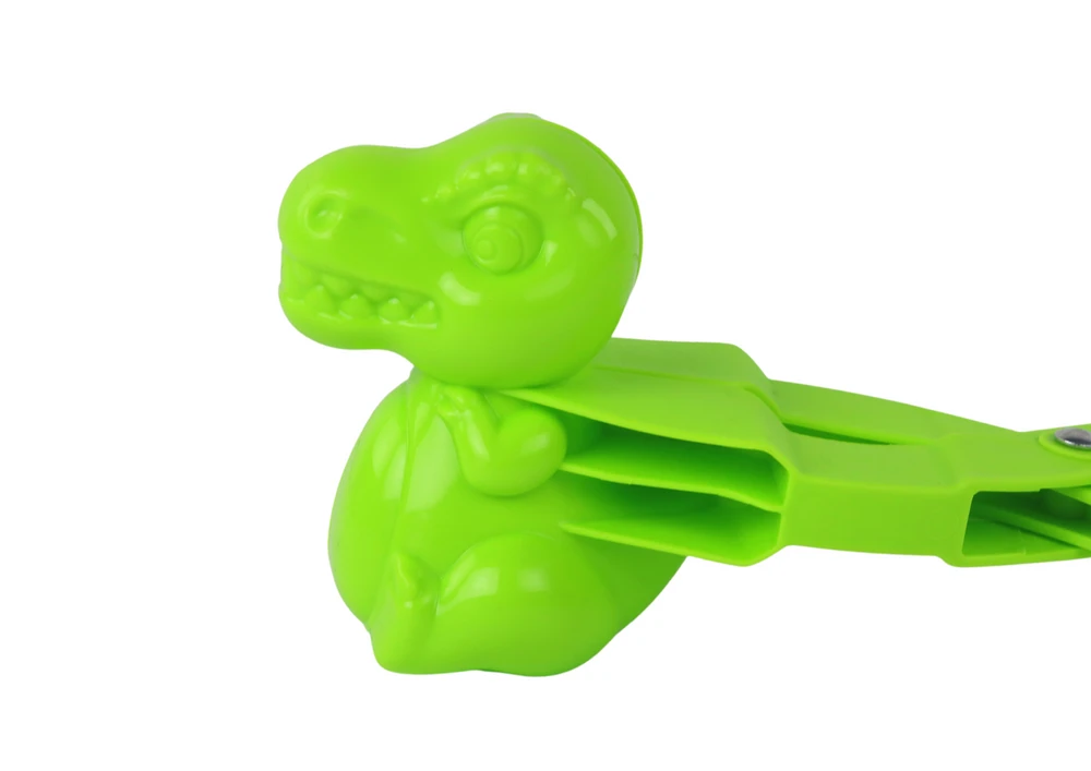 Lean Toys Sniego Formavimo Žaislas Žalias Dinozauras