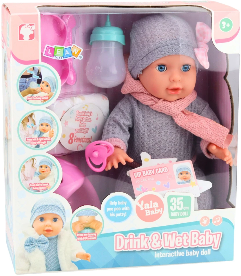 Lean Toys Lėlė 35 cm