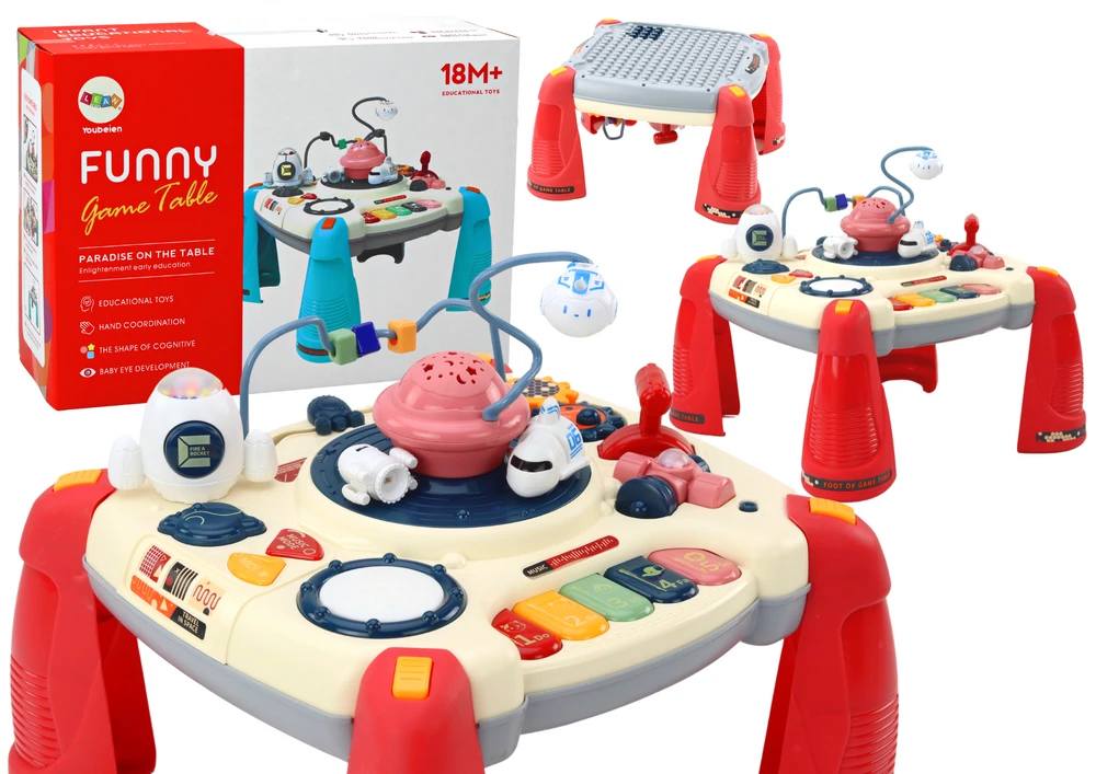 Vaikų veiklos stalas su muzika Lean Toys