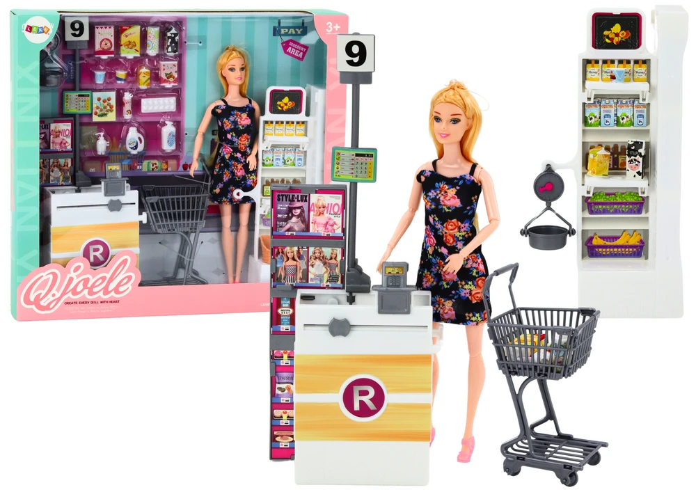 Lean Toys Prekybos centro žaislinis rinkinys