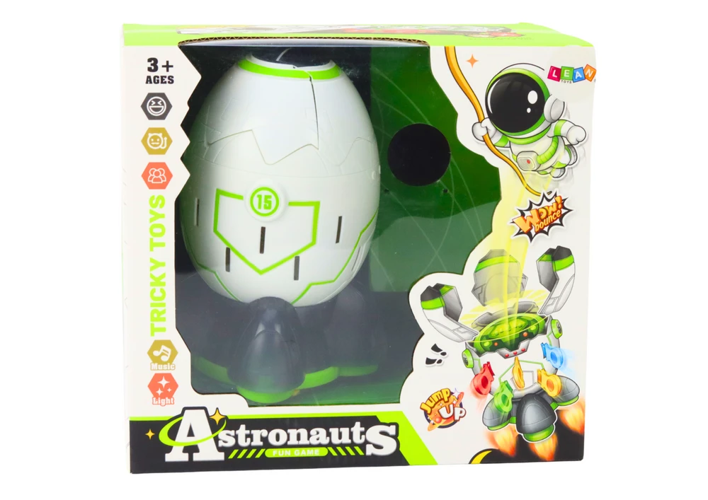 Lean Toys Kosmonauto Šuolis iš Raketos Žaidimas